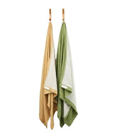 Doctor Towels World'S First Bath Towel Aloe Vera Yarn | Super Soft Towels, Quick Dry Towels For Bath Large Size | Bath Towels For Men, Women & Kids Pack Of 2 (Green & Yellow)