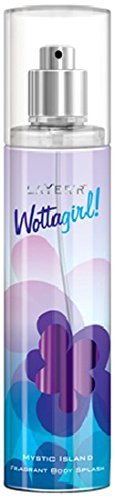 Layer'r Wottagirl Vanilla Twist + Mystic Island Fragrant Body Splash Each 135ml 4.56 Fl.oz. Combo Of 2 Layer'r Wottagirl Vanilla Twist + Mystic Island Fragrant Body Splash Each 135ml 4.56 Fl.oz. Combo Of 2