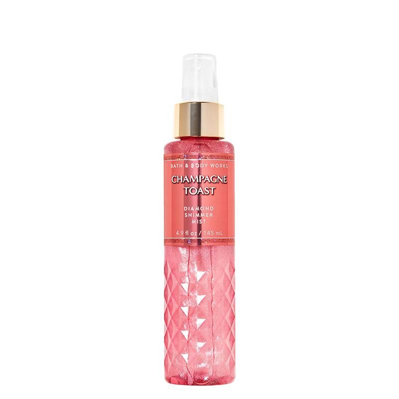 BATH & BODY WORKS CHAMPAGNE TOAST DIAMOND SHIMMER MIST 146ML 4.9 FL.OZ. BATH & BODY WORKS CHAMPAGNE TOAST DIAMOND SHIMMER MIST 146ML 4.9 FL.OZ.