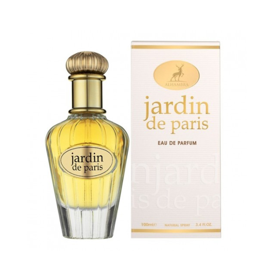 JARDIN DE PARIS BY MAISON ALHAMBRA EAU DE PARFUM 100ML 3.4 FL.OZ. WOMEN FRAGRANCE JARDIN DE PARIS BY MAISON ALHAMBRA EAU DE PARFUM 100ML 3.4 FL.OZ. WOMEN FRAGRANCE