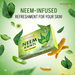 Patanjali Neem Kanti Body Cleanser,With Nourishing & Glorifying The Skin, 180gm