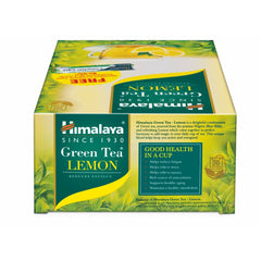 Himalaya Green Tea Lemon 20 Tea Bags + Complete Care Toothpaste 80g Free Offer Pack