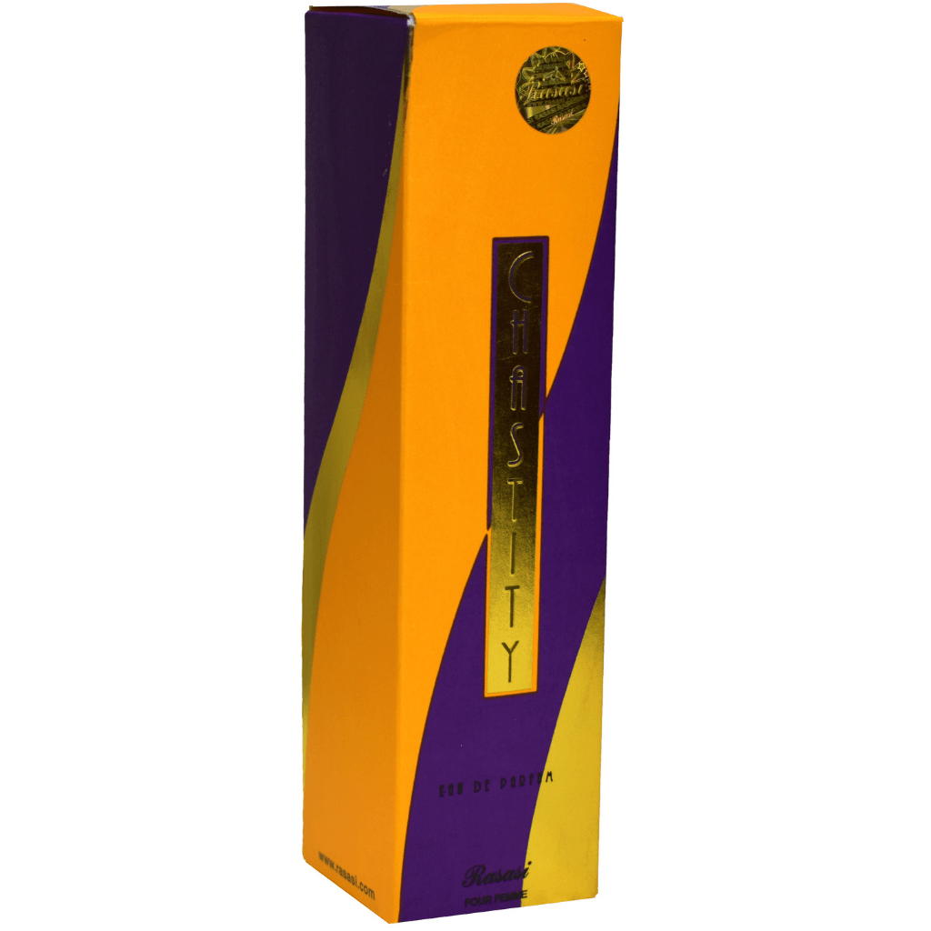 Rasasi Chastity Pour Femme Eau De Parfum 100ml 3.4 Fl.oz. Women Fragrance | Long Lasting Rasasi Chastity Pour Femme Eau De Parfum 100ml 3.4 Fl.oz. Women Fragrance | Long Lasting