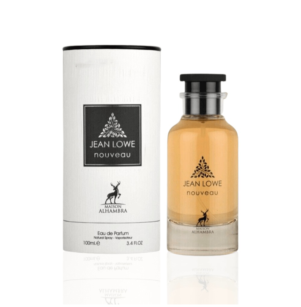 JEAN LOWE NOUVEAU BY MAISON ALHAMBRA EAU DE PARFUM 100ML 3.4 FL.OZ. FOR MEN JEAN LOWE NOUVEAU BY MAISON ALHAMBRA EAU DE PARFUM 100ML 3.4 FL.OZ. FOR MEN