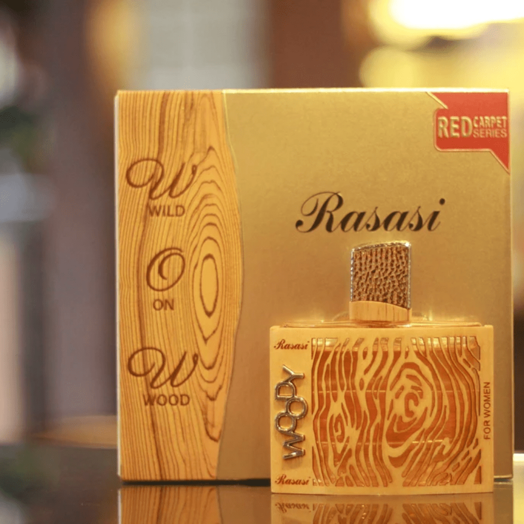 Rasasi Woody For Women Eau De Parfum 55ml 1.8 Fl.oz. Perfect Gift For Wife | Long Lasting Rasasi Woody For Women Eau De Parfum 55ml 1.8 Fl.oz. Perfect Gift For Wife | Long Lasting