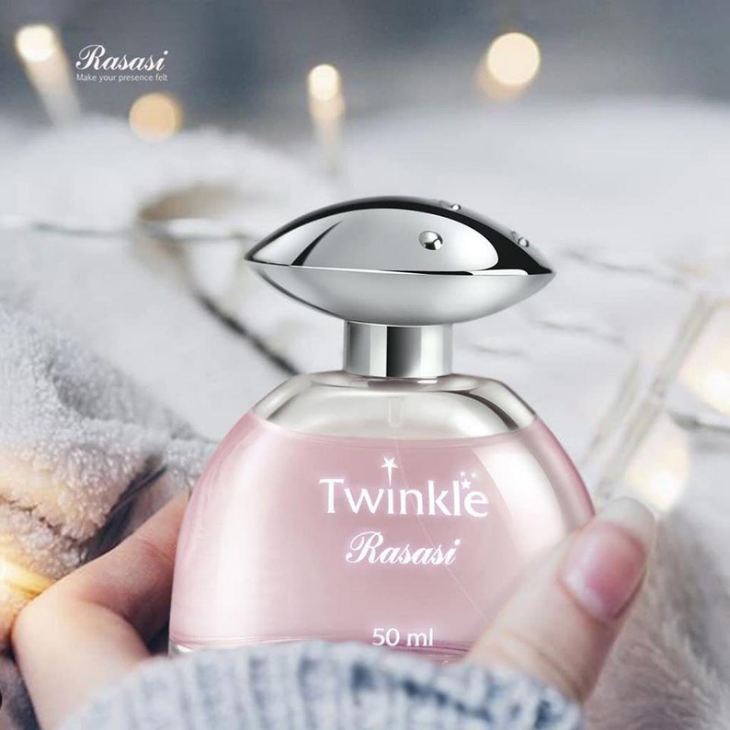 Rasasi Twinkle Pour Femme Eau De Parfum 50ml 1.6 Fl.oz. Women Fragrance | Long Lasting Rasasi Twinkle Pour Femme Eau De Parfum 50ml 1.6 Fl.oz. Women Fragrance | Long Lasting