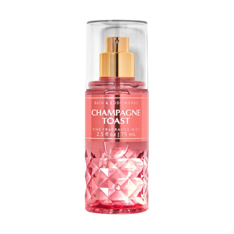BATH & BODY WORKS CHAMPAGNE TOAST TRAVEL SIZE FINE FRAGRANCE MIST 75ML 2.5 FL.OZ. BATH & BODY WORKS CHAMPAGNE TOAST TRAVEL SIZE FINE FRAGRANCE MIST 75ML 2.5 FL.OZ.