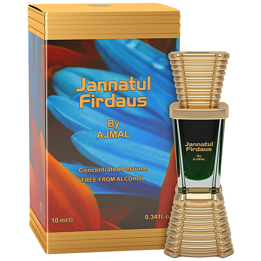 Ajmal Jannatul Firdaus Cp + Aura Cp Attar Perfume Oil Oriental 10ml & Aretha Eau De Parfume 50ml 1.6 Fl.oz.  For Men & Women Ajmal Jannatul Firdaus Cp + Aura Cp Attar Perfume Oil Oriental 10ml & Aretha Eau De Parfume 50ml 1.6 Fl.oz.  For Men & Women