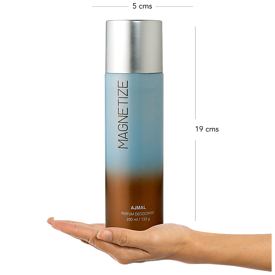 Ajmal Distraction + Magnetize Deodrant 200ml 6.7 Fl.oz. Each X2 + Yearn Eau De Parfum 50ml 1.6 Fl.oz. For Unisex  | Combo Of 3 Ajmal Distraction + Magnetize Deodrant 200ml 6.7 Fl.oz. Each X2 + Yearn Eau De Parfum 50ml 1.6 Fl.oz. For Unisex  | Combo Of 3