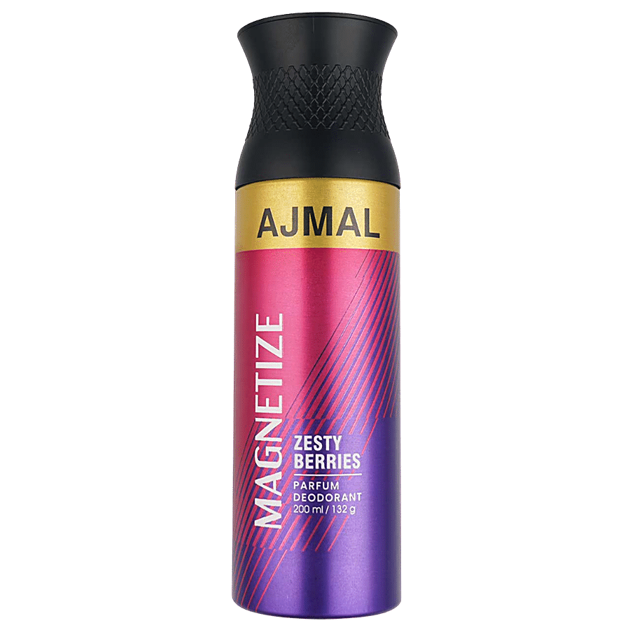 Ajmal Magnetize & Nightingale Deodrant 200ml 6.7 Fl.oz. + Yearn Eau De Parfum 50ml 1.6 Fl.oz. For Unisex | Combo Of 3 Ajmal Magnetize & Nightingale Deodrant 200ml 6.7 Fl.oz. + Yearn Eau De Parfum 50ml 1.6 Fl.oz. For Unisex | Combo Of 3