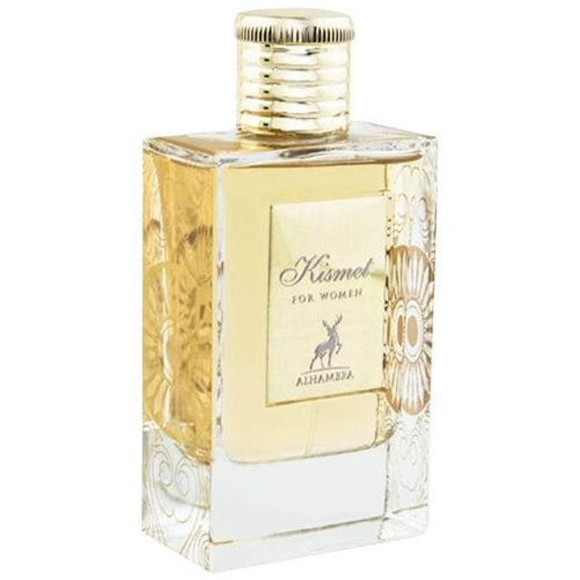 KISMET FOR WOMEN BY MAISON ALHAMBRA EAU DE PARFUM 100ML 3.4 FL.OZ. KISMET FOR WOMEN BY MAISON ALHAMBRA EAU DE PARFUM 100ML 3.4 FL.OZ.