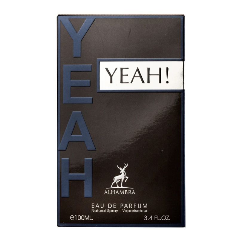YEAH BY MAISON ALHAMBRA EAU DE PARFUM 100ML 3.4 FL.OZ. UNISEX FRAGRANCE YEAH BY MAISON ALHAMBRA EAU DE PARFUM 100ML 3.4 FL.OZ. UNISEX FRAGRANCE