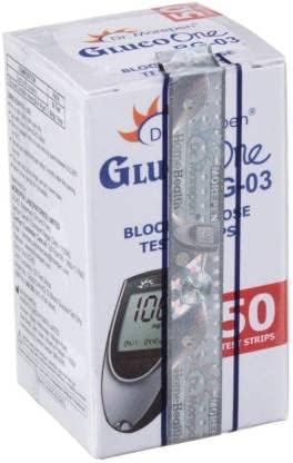 Dr. Morepen BG-03 Blood Glucose Test Strips 50s Pack (Pack of 2) Dr. Morepen BG-03 Blood Glucose Test Strips 50s Pack (Pack of 2)