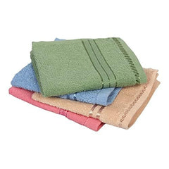 100% Cotton Plain Mini Face Towels 720 Gsm | Ultrasoft & Absorbent Hand Towel (Multicolor)- Set Of 6