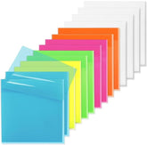 Transparent Sticky Note Pads - 100 Pcs | Suitable For Reading, Study, Office, School, Sticks