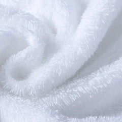 V Vantra 100% Cotton Bath Towels 500 Gsm | Soft, Highly Absorbent, Quick Dry & Anti Microbial Large Size Bath Towel (White)