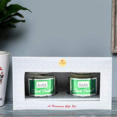 DARK FOREST FRAGRANCE JAR CANDLES | BURNING TIME 30 HOURS | PERFECT GIFT SET 2