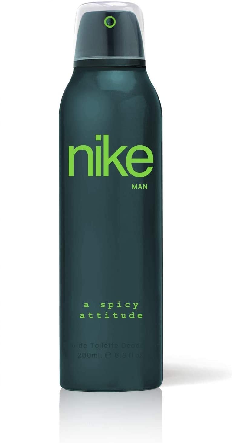 Nike A Spicy Attitude & Aromatic Addiction Eau De Toilette Long Lasting Deodorant 400ml 13.5 Fl.oz. Pack Of 2 | Perfect Gift For Men Nike A Spicy Attitude & Aromatic Addiction Eau De Toilette Long Lasting Deodorant 400ml 13.5 Fl.oz. Pack Of 2 | Perfect Gift For Men