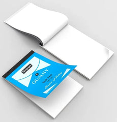 Slip Pad No.33 - Plain White Writing Pads, 40 Sheets/80 Pages Each, Memo Notepad, Pack Of 10