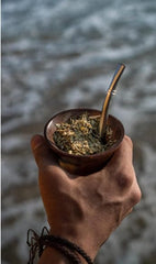 Matero Yerba Mate Traditional Herbal Tea - 100gm, 3.5 Ounce | 100% Organic Yerba Mate Tea - Caffeine Free Traditional Loose Leaf Tea