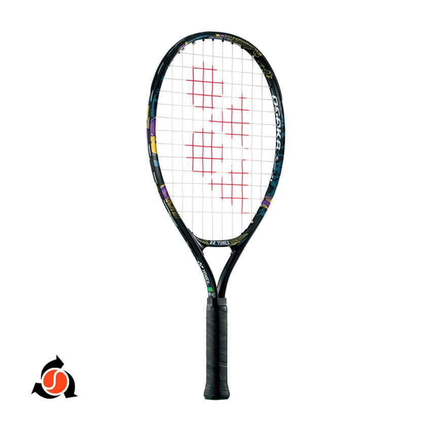 Yonex Junior 21 01NOJ21G G03 Hard Carbon Fibre Tennis Racket, Naomi Osaka Player Model, Osaka, (Pre-Strung), Colour -  Gold/Purple Yonex Junior 21 01NOJ21G G03 Hard Carbon Fibre Tennis Racket, Naomi Osaka Player Model, Osaka, (Pre-Strung), Colour -  Gold/Purple