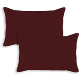 Microfiber Pillow Cushion Filler, Luxurious Pillow Filler, Brown, 16 X 24 Inch | Cushion Pillow Filler For Home DƩcor, Bedroom, Bed | All Season Comfort & Flawless Aesthetics - Pack Of 2
