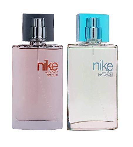 Nike Up Or Down Eau De Toilette Natural Spray 150ml 5.0 Fl.oz. Pack Of 2 For Men | Long Lasting Fragrance Nike Up Or Down Eau De Toilette Natural Spray 150ml 5.0 Fl.oz. Pack Of 2 For Men | Long Lasting Fragrance