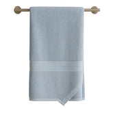 Essencenest Ultra-Soft Bamboo Fiber Bath Towel 450 Gsm, Eco-Friendly, Antibacterial & Antifungal (Blue)