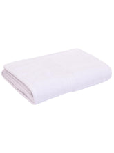 Bombay Dyeing Tulip 100% Cotton Large Size Bath Towel 500 Gsm (White)