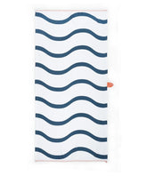 Thirsty Towel By Doctor Towels Bamboo Bath Towel 460 Gsm | Herringbone Weave Fabric (Twlight Wave Design)