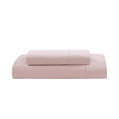 Breathable Cotton Flat Bedsheets With Pillow Cover - 60 X 90 Inches, Sepia Rose | Looking For Everyday Bedding | Softness Every Night | 144 Thread Count