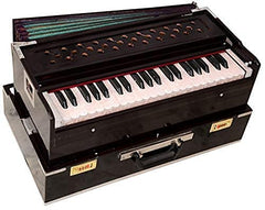 Light Weight Harmonium - Double Fold Bellow, 42 Keys, Two Reeds (Bass-Male), 440 Tuned | Handmade Instrument
