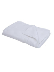 Bianca Ultra Soft Zero Twist 100% Cotton Bath Towel 500 Gsm | Super Absorbent, Fluffy Aerocore Organic Technology (White)