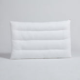 Slim Pillow For Sleeping, Ideal For Head & Spine, White, Standard Size - 26 X 16 Inch | Ideal For Both Back And Stomach Sleepers, Luxurious Pillow Comfort For Everyday Use - Bed Pillow