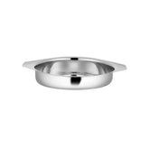 Silver Stainless Steel Eye Bowl - 350ml, Dia: 15cm | Dishwasher Safe, Rust Free & Durable