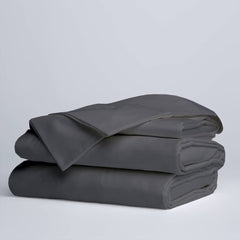 Single Bedsheets With 2 Pillow Cover - 60 X 90 Inches, Dark Grey | Good For Villas, Resorts, Guest Houses, & Daily Home Use