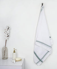 Thirsty Towel By Doctor Towels 1500 Gsm | Double Cloth Cotton Bath Towel Quick Dry, Super Soft, High Absorbent | Red, Blue, Yellow, Green & Grey (Pack Of 5)