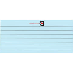 Writing Notepad Ruled 10.5x8.5 White, Pack Of 6 & 5 X 8 Blue, Pack Of 12- Inch 50 -Sheet Lined