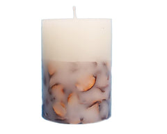 4INCH PILLAR POTPOURRI CANDLE | UNSCENTED | PACK OF 2 ?PARAFFIN WAX CANDLE