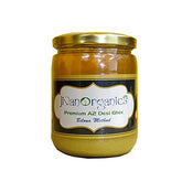 Natural A2 Desi Ghee By Jivan Organics | Natural & Healthy Curd-Churned Bilona Method Pure Desi Ghee For Heart Health | (500ml) 16.9 Ounce | Jar Pack