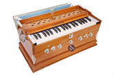 Musical Instrument Harmonium With Cover & Free Carry Bag - 7 Stopper, 39 Keys, Double Bellow, Two Reeds (Base- Male), 3 1/4 Octave