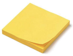 Super Sticky Notes, Yellow Color Size - 3 X 3 Inch | Pack Of 4, 80 Sheets Per Pad