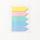 Transparent Sticky Notes, Self-Adhesive Waterproof Flag Sticky Note Pads, Multicolor - 100 Pcs