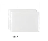 100 Sheets Transparent Sticky Notes, Waterproof Memo Sticky Notes For Office - 2.5 X 4 Inch