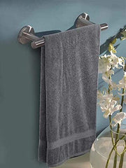 Elstone Home Extra Large Egyptian Soft Fabrics Cotton Bath Towel 450 Gsm (Grey)