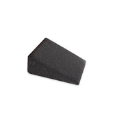 Orthopedic Bed Wedge Pillow, Acid Reflux Convoluted Memory Foam Pillow, Black - 18 L X 18 W X 10 H Inches | Medical Grade Foam Support Firm Pillow For Sleeping, Anti Snoring, Post Surgery