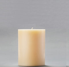 JASMINE HIGHLY FRAGRANCE PILLAR CANDLE 3INCH FOR DECORATE BUNNING TIME 30 HOURS
