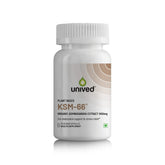 Unived Ksm-66 Ashwagandha 600mg Vegan Full Spectrum Root Extract Standardized To 5% Withanolides For Stress, Anxiety, Endurance, & Strength | 30 Vegan Capsules 50gm 0.1lbs