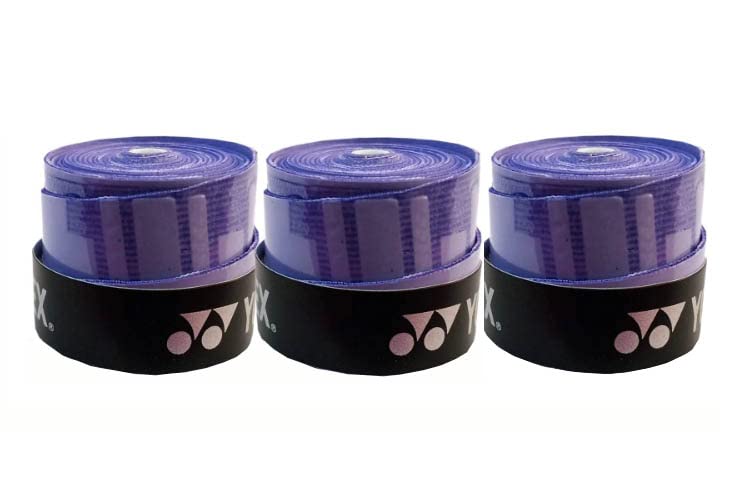 Yonex ETECH 902 Badminton Grip Pack Of 3, Colour - Violet Yonex ETECH 902 Badminton Grip Pack Of 3, Colour - Violet