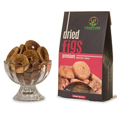 100% Pure Dried Figs/ Royal Afghani Anjeer By Grabpure 1kg, (250gm*4) Each | Rich In Fibre & Calcium Dry Fruits | 8.8 Ounce Each